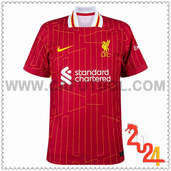 Primera Camiseta Futbol FC Liverpool 2024 2025