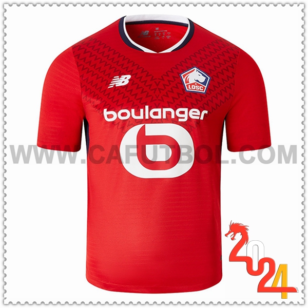 Primera Camiseta Futbol Lille LOSC 2024 2025