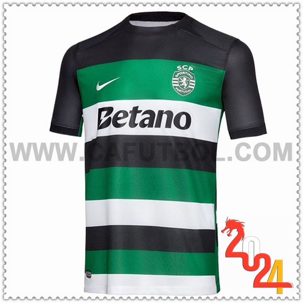 Primera Camiseta Futbol Sporting 2024 2025