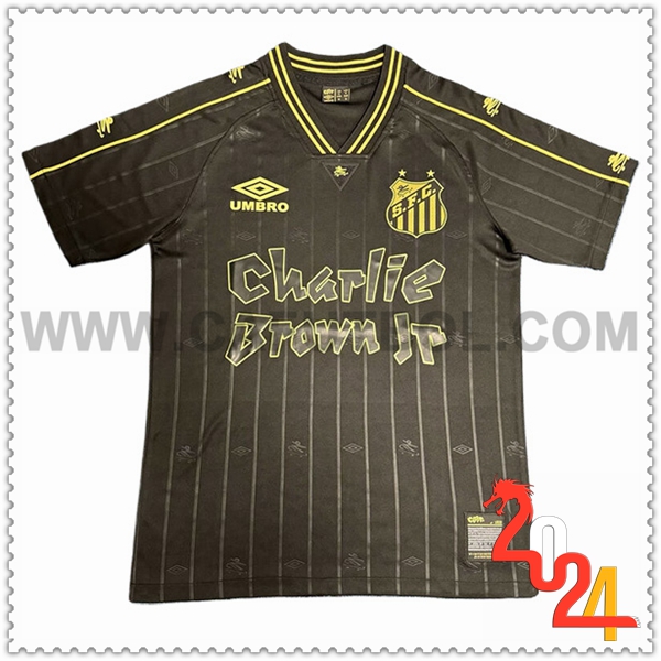 Camiseta Futbol Santos FC Marron Edicion especial 2024 2025