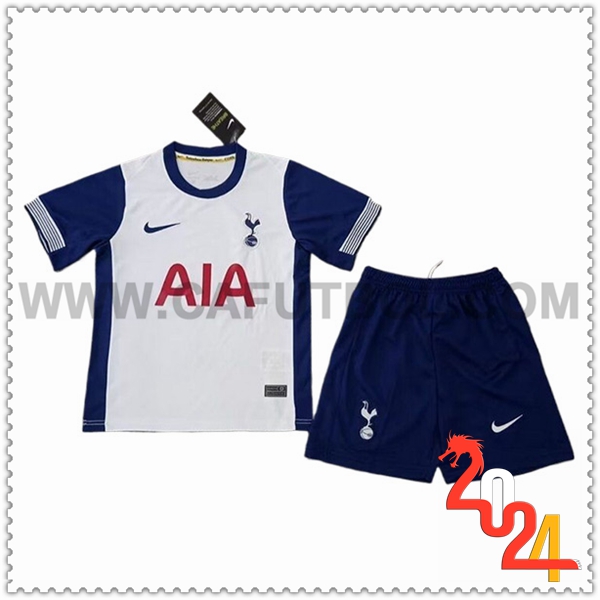 Primera Camiseta Futbol Tottenham Hotspur Ninos 2024 2025