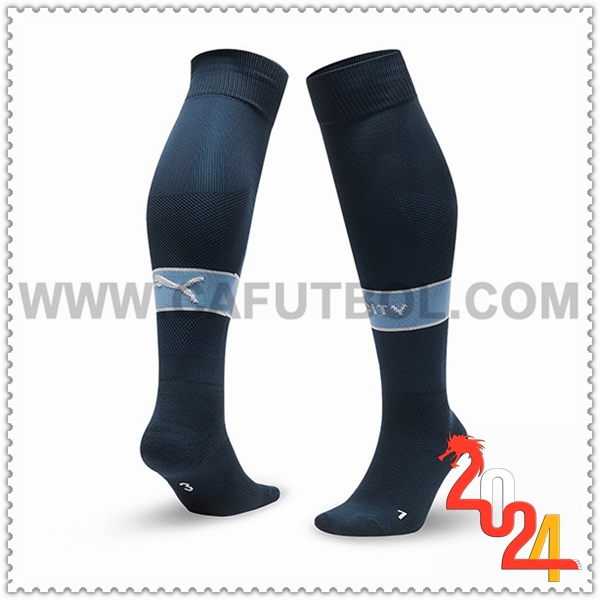 Primera Calcetines Futbol Manchester City 2024 2025