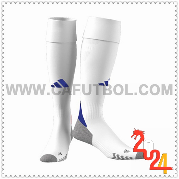 Primera Calcetines Futbol Lyon OL 2024 2025