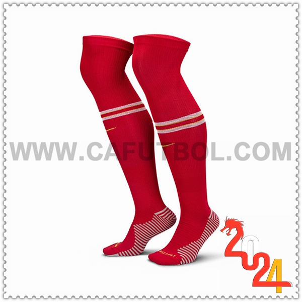 Primera Calcetines Futbol FC Liverpool 2024 2025