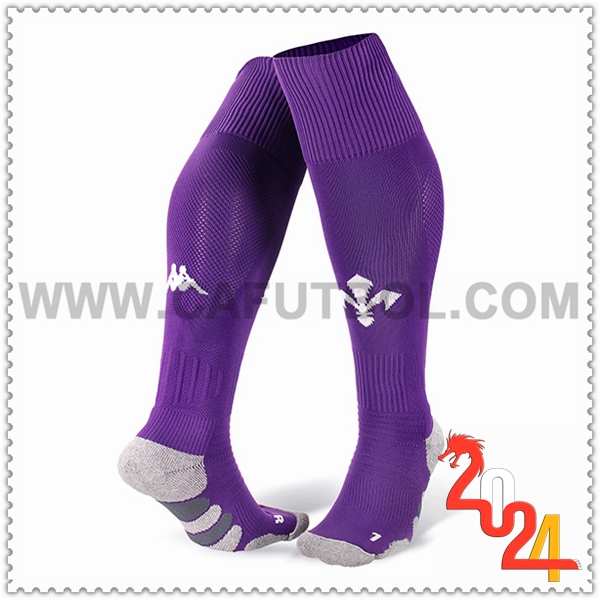 Primera Calcetines Futbol Fiorentina 2024 2025