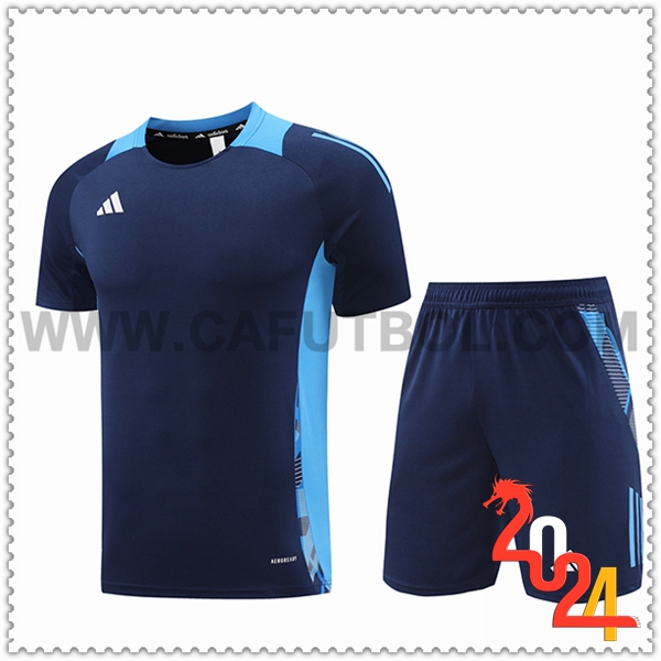 Camiseta Entrenamiento Adidas azul real 2024 2025