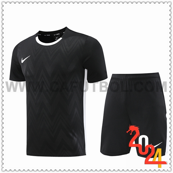 Camiseta Entrenamiento Nike Negro/Blanco 2024 2025