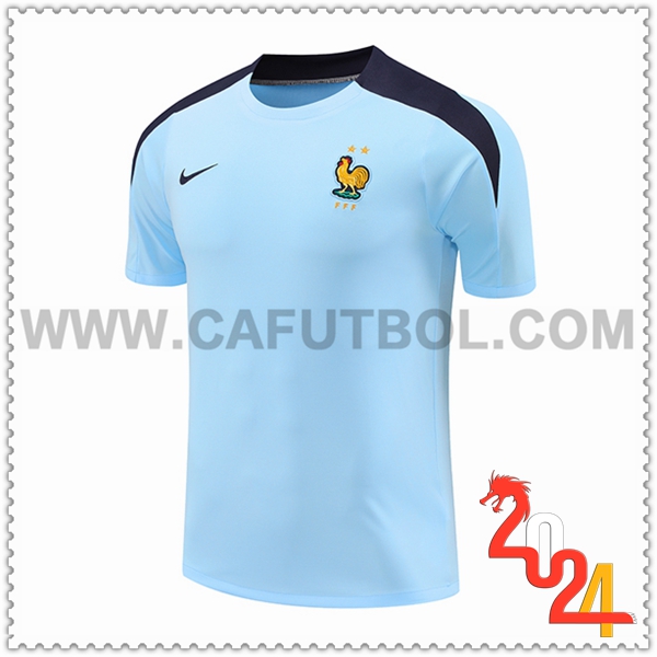 Camiseta Entrenamiento Francia Azul 2024 2025