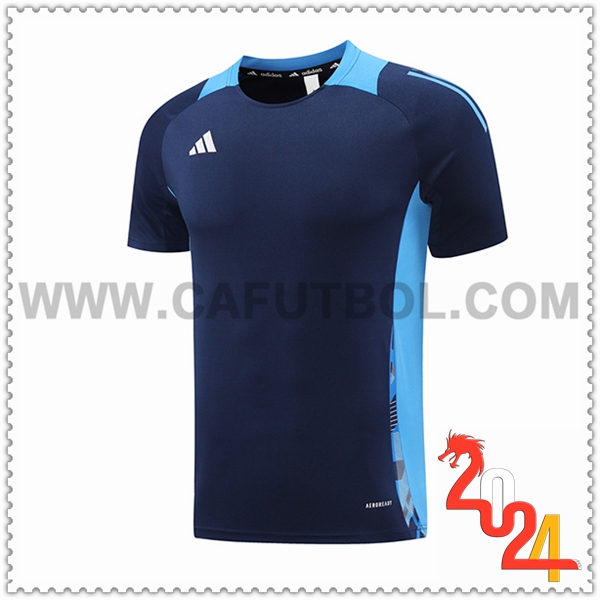 Camiseta Entrenamiento Adidas azul real 2024 2025