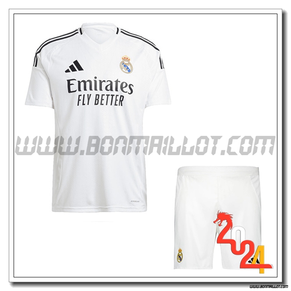 Primera Equipacion del Real Madrid + Pantalones 2024 2025
