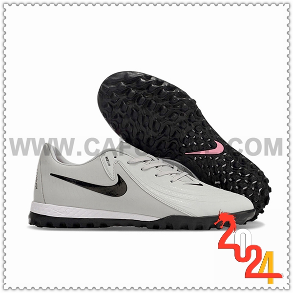 Nike Botas De Fútbol Phantom GX II ACAD LV8 TF Gris/Negro