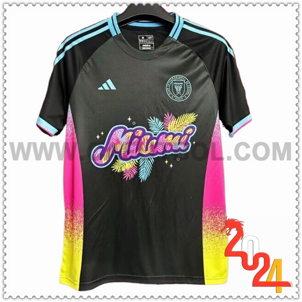 Camiseta Futbol Inter Miami CF Negro Edicion especial 2024 2025