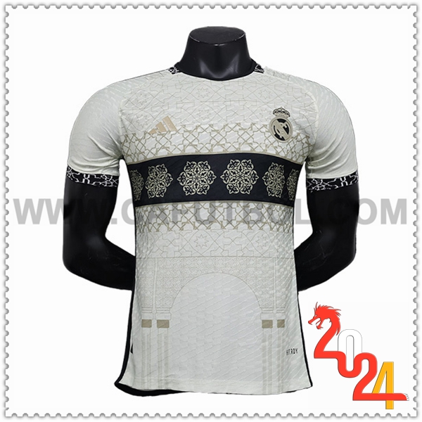 Camiseta Futbol Real Madrid Blanco Edicion especial 2024 2025