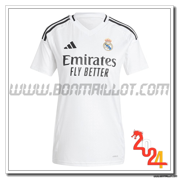 Primera Nuevo Camiseta Futbol Real Madrid Mujer 2024 2025