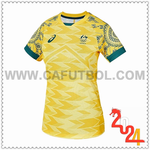 Primera Camiseta Futbol Australia Mujer 2024 2025