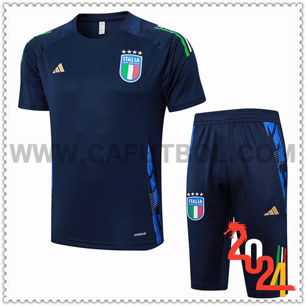 Camiseta Entrenamiento Italia azul real 2024 2025