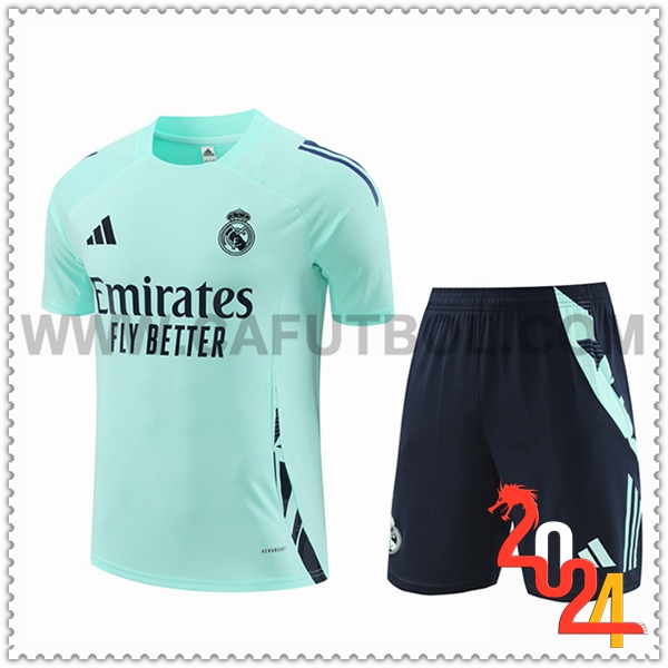 Camiseta Entrenamiento Real Madrid Verde 2024 2025