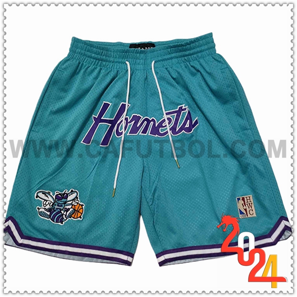 Cortos NBA Charlotte Hornets 2024/25 Verde