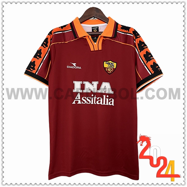 Primera Camiseta Retro AS Roma 1998/1999