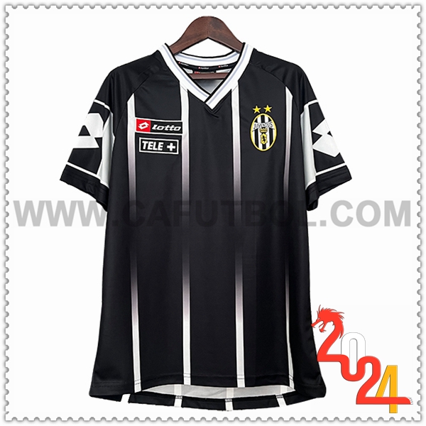 Camiseta Retro Juventus Negro 2000/2001