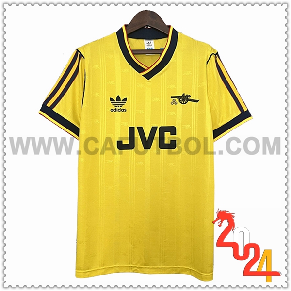 Segunda Camiseta Retro Arsenal 1986/1988