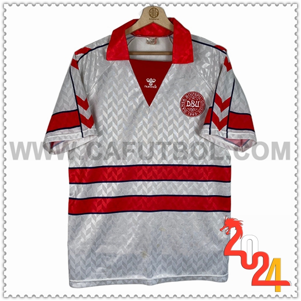 Segunda Camiseta Retro Dinamarca 1988