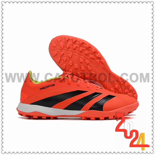 Adidas Botas De Fútbol PREDATOR 24 ELITE TF BOOTS Naranja/Negro