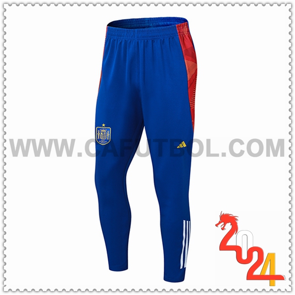 Pantalon Entrenamiento España Azul/Rojo 2024 2025
