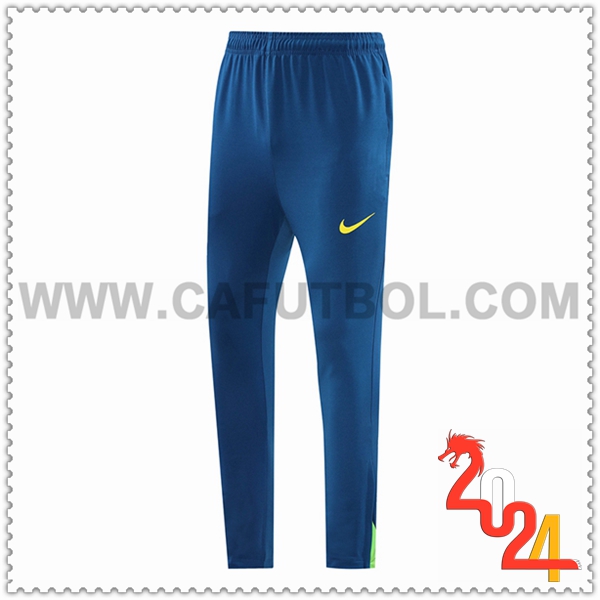 Pantalon Entrenamiento Brasil Azul/Verde 2024 2025 -02