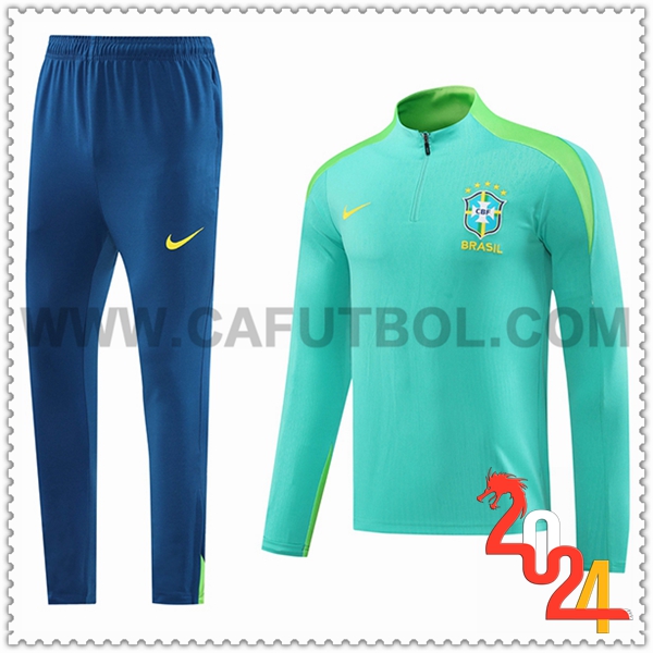 Chandal Futbol Brasil Verde 2024 2025 -03