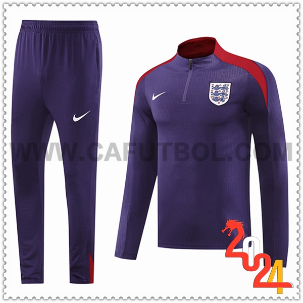 Chandal Futbol Inglaterra Violeta/Rojo 2024 2025