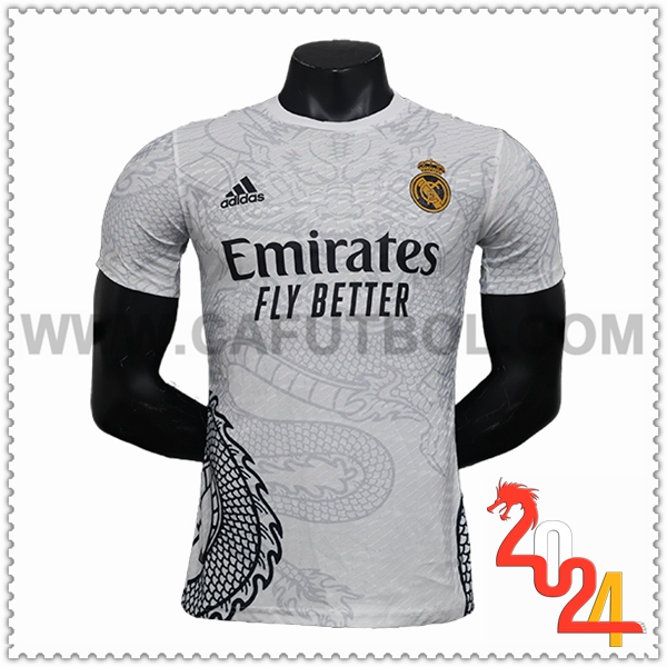 Camiseta Futbol Real Madrid Blanco Edicion especial 04 2024 2025