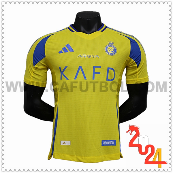 Primera Camiseta Futbol Al-Nassr 2024 2025