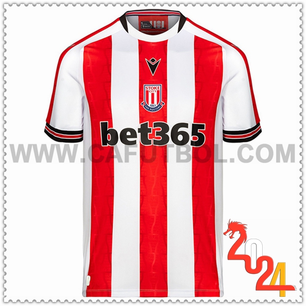 Primera Camiseta Futbol Stoke City 2024 2025