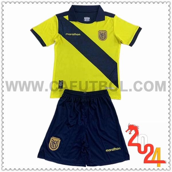 Primera Equipacion del Ecuador Ninos 2024 2025