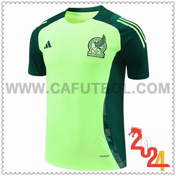 Camiseta Entrenamiento México Verde 2024 2025