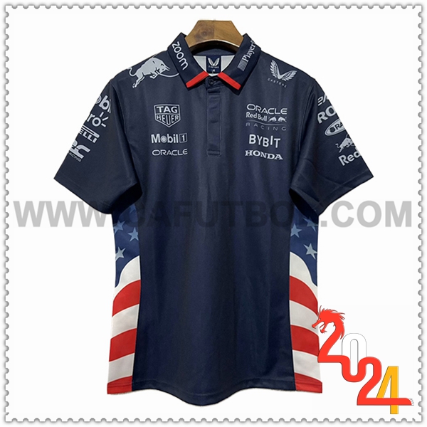 Polo F1 RedBull Racing Team Azul/Blanco/Rojo 2024