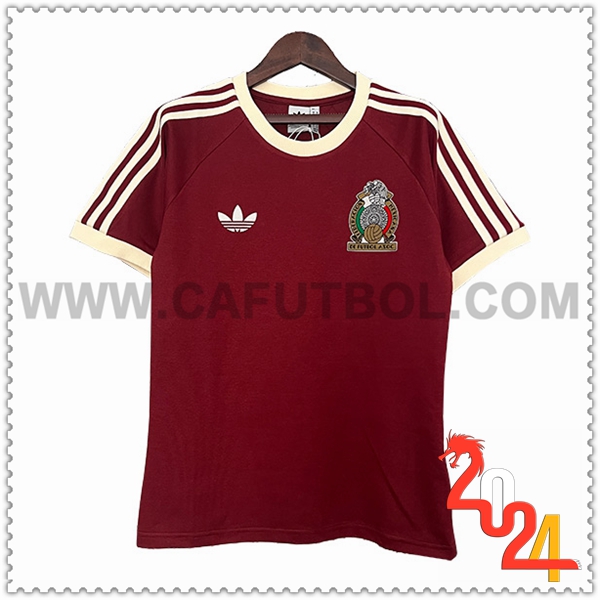 Camiseta Retro Mexico Rojo Edicion especial