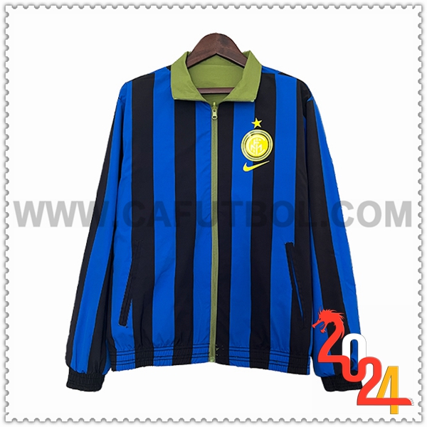 Rompevientos Inter Milan Azul/Negro 2024 2025