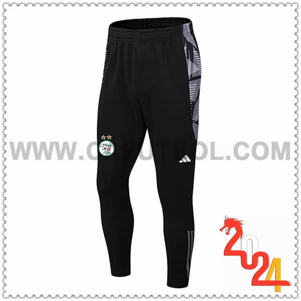 Pantalones Entrenamiento Algeria Negro 2024 2025