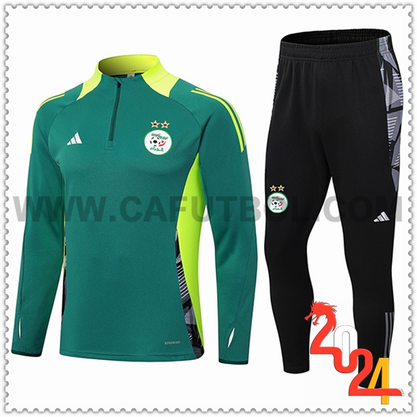 Chandal Futbol Algeria Verde 2024 2025