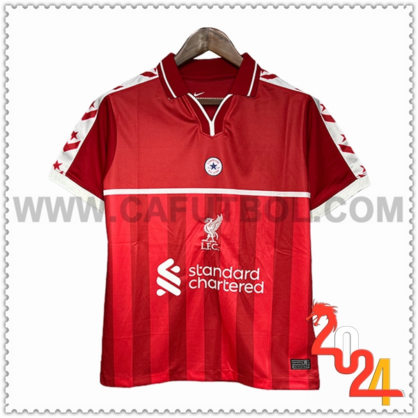 Camiseta Futbol FC Liverpool Rojo Edicion especial 2024 2025