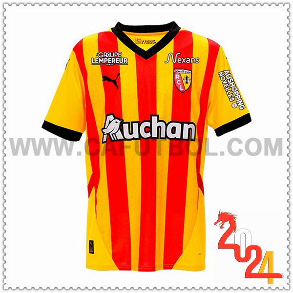 Primera Camiseta Futbol RC Lens 2024 2025