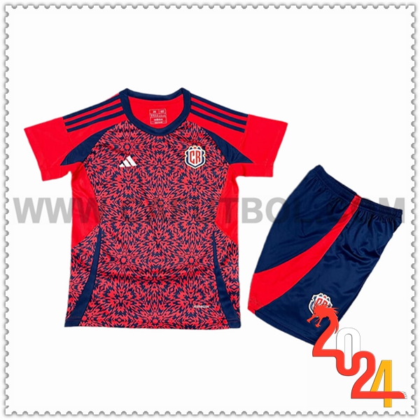 Primera Equipacion del Costa Rica Ninos 2024 2025