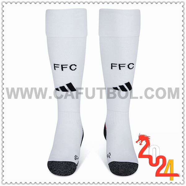 Primera Calcetines Futbol Fulham 2024 2025