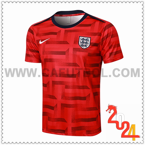 Camiseta Entrenamiento Inglaterra Rojo 2024 2025