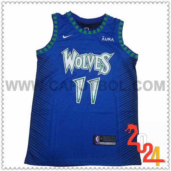 Camisetas NBA Minnesota Timberwolves (REID #11) 2024/25 Azul