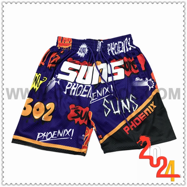 Cortos NBA Phoenix Suns 2024/25 Violeta