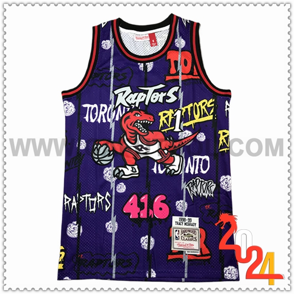 Camisetas NBA Toronto Raptors (McGRADY #1) 2024/25 Violeta