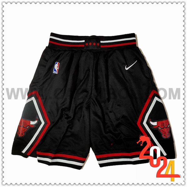 Cortos NBA Chicago Bulls 2024/25 Negro